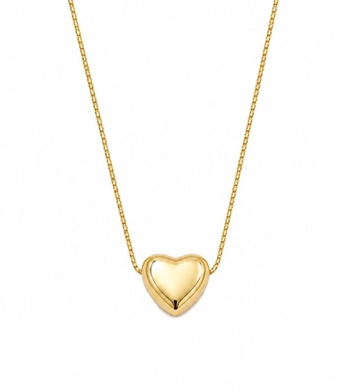 Golden Heart Luxe Necklace